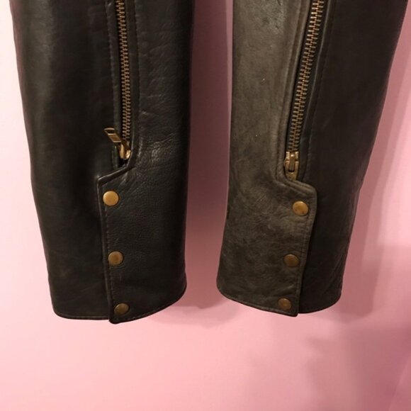 California Creations Leather Made in the USA Motorcycle Chaps size medium - Picture 2 of 10
